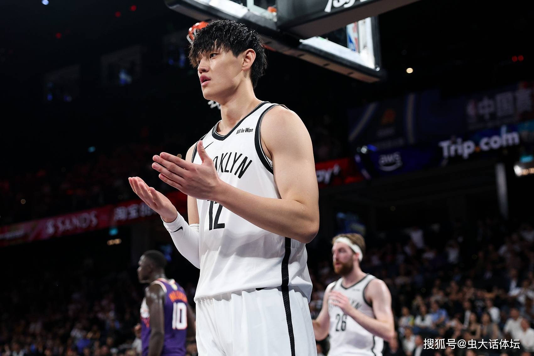 领先篮网, 太阳便展现